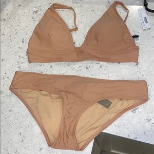 J.Crew Plunge V-Neck Bikini with Bottoms